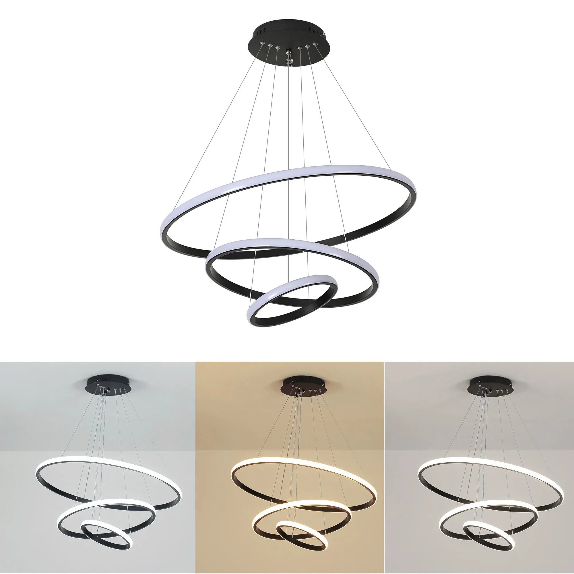 TrioGlow Pendant Light
