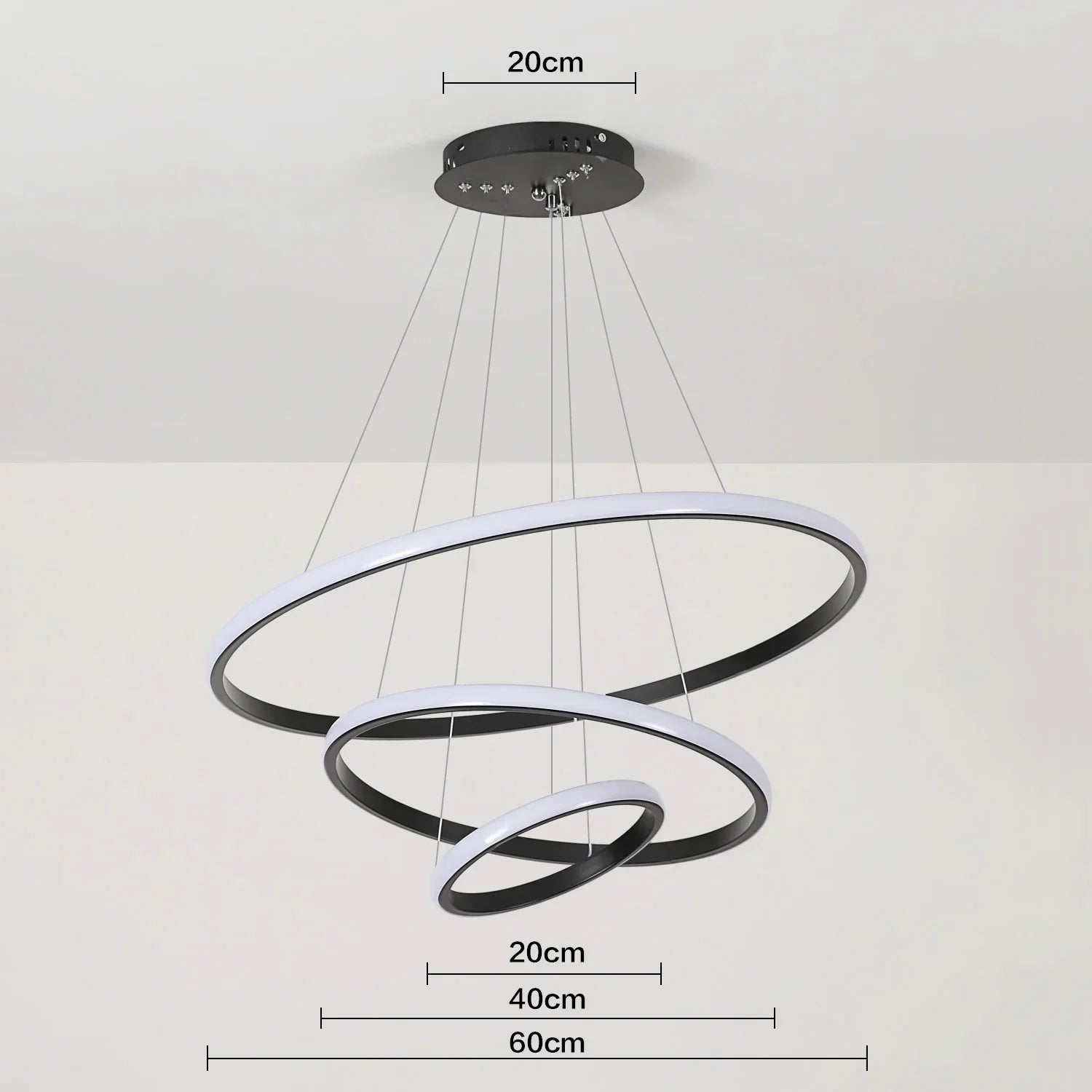 TrioGlow Pendant Light