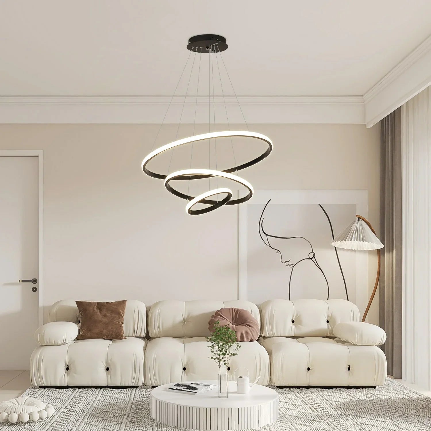 TrioGlow Pendant Light