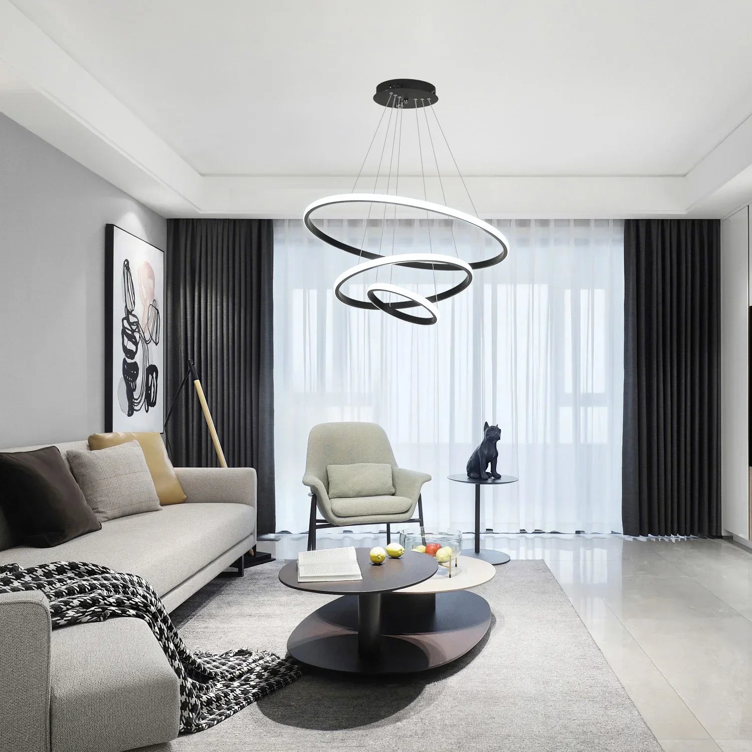 TrioGlow Pendant Light