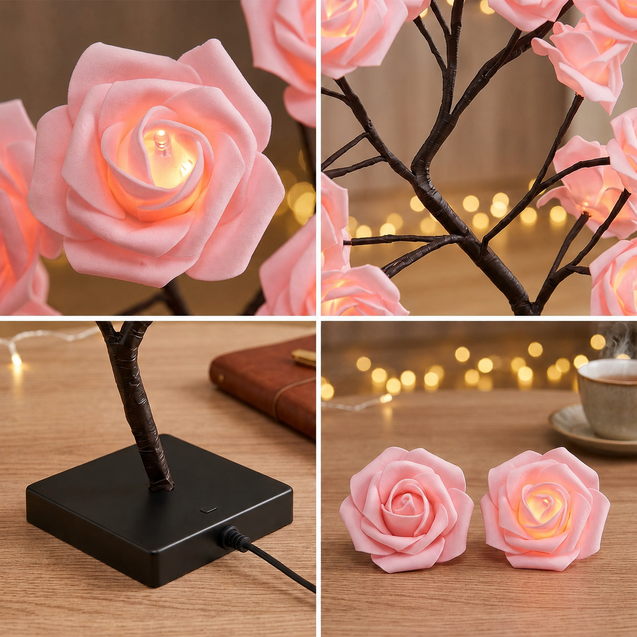 LumiRose Tree Light