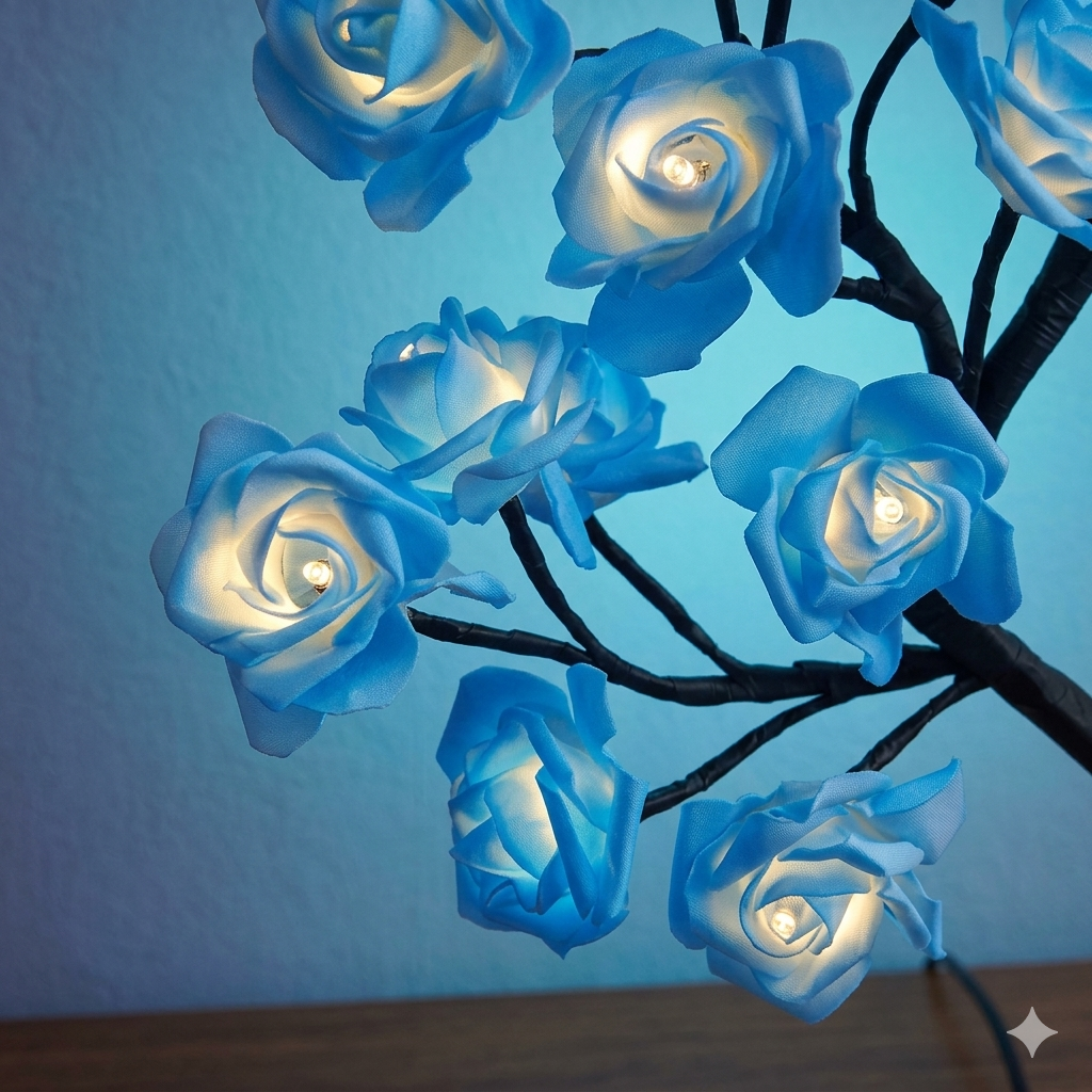Enchanted Rose Tree Lamp
