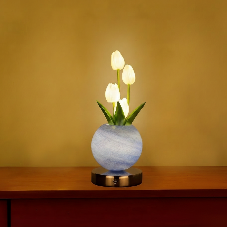 White Tulip Lamp