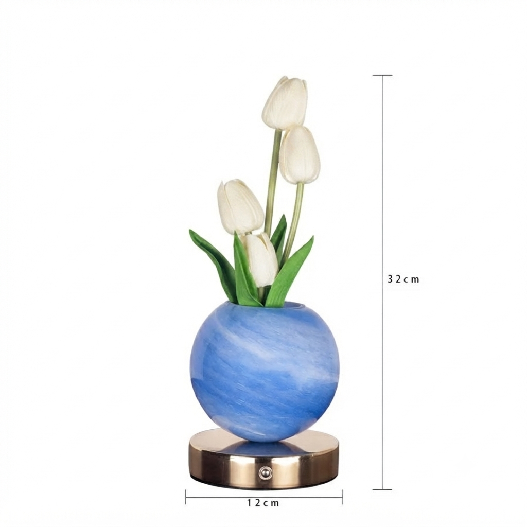 White Tulip Lamp