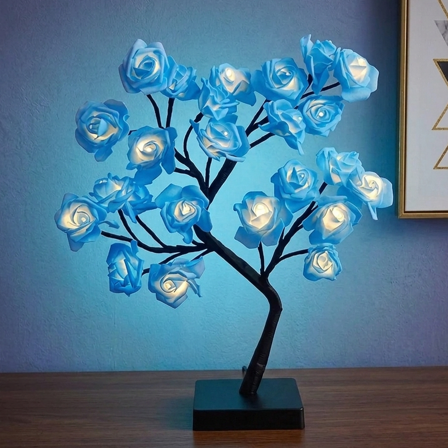 Enchanted Rose Tree Lamp