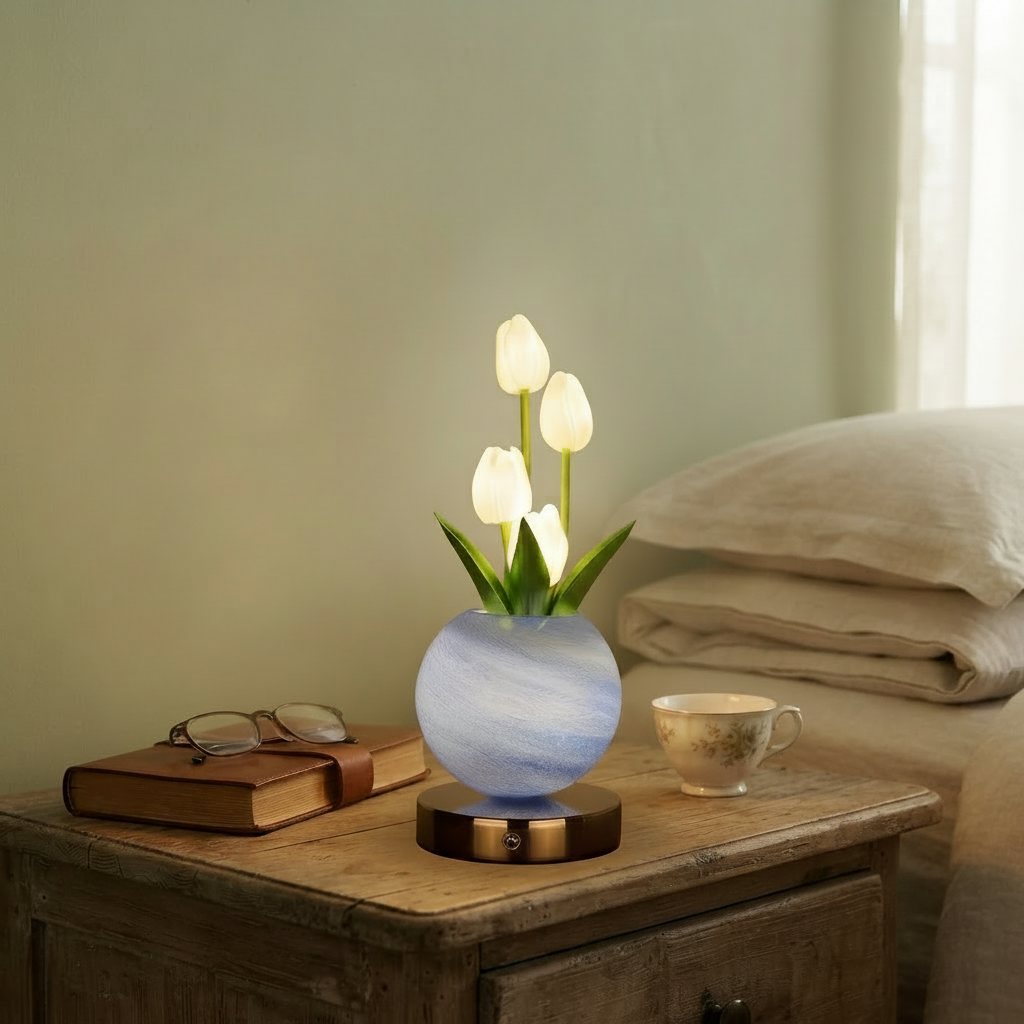 White Tulip Lamp