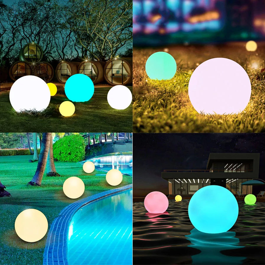 Spherical Garden Light
