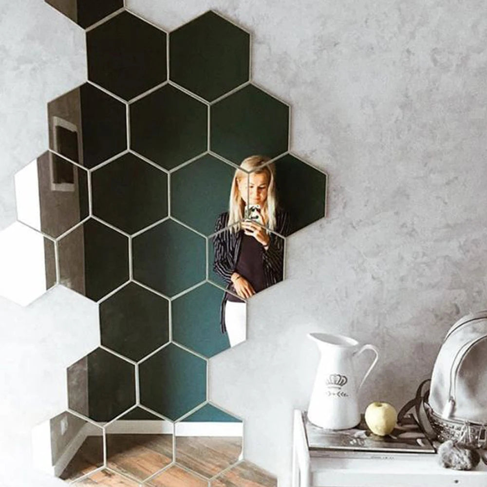 HexaGlam™ Mirror Stickers