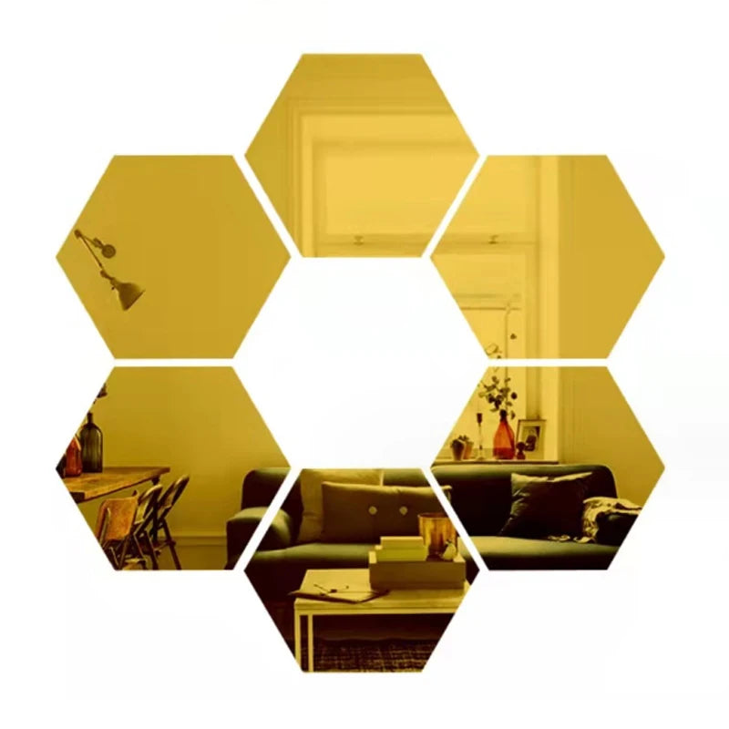 HexaGlam™ Mirror Stickers