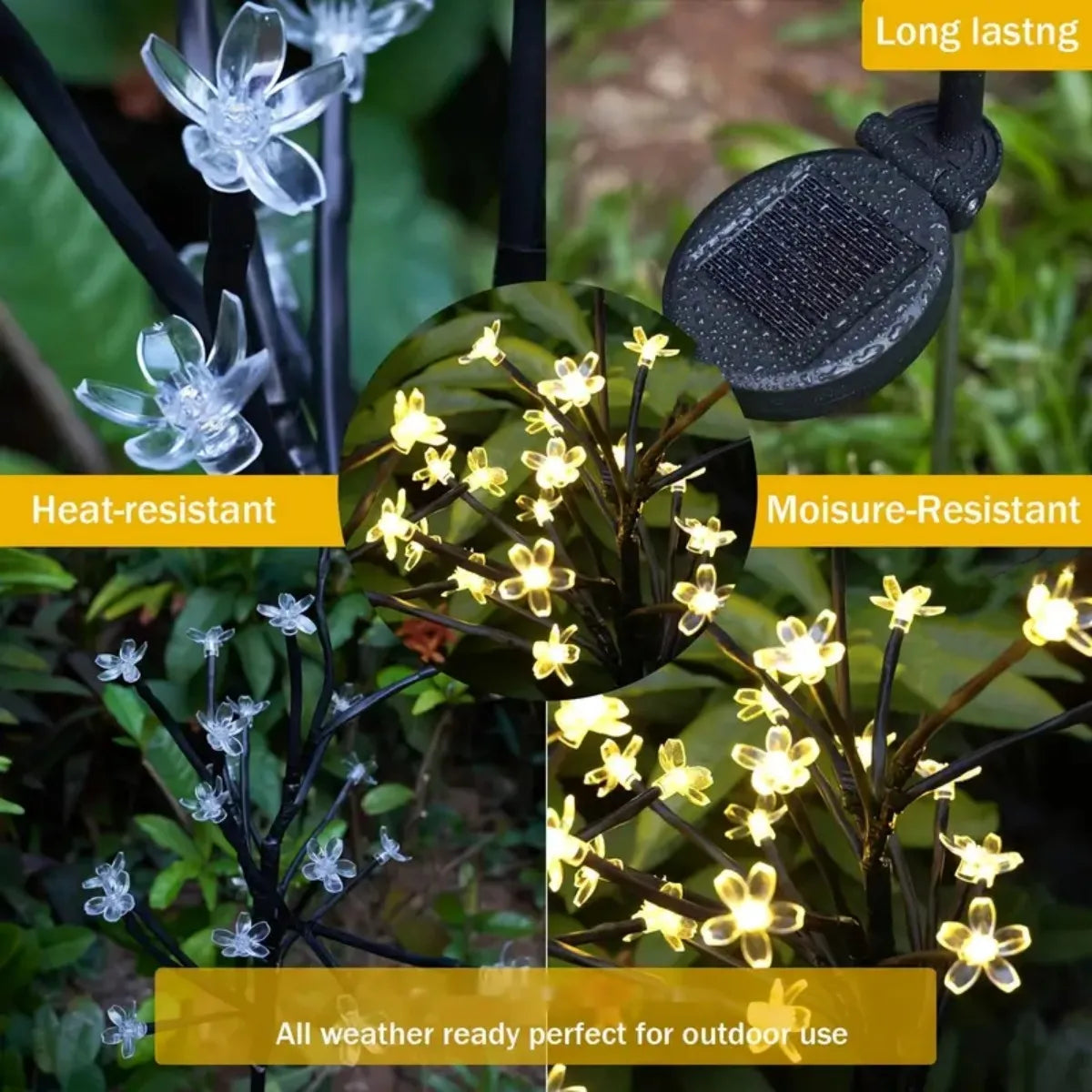 Solar Blossom Lights