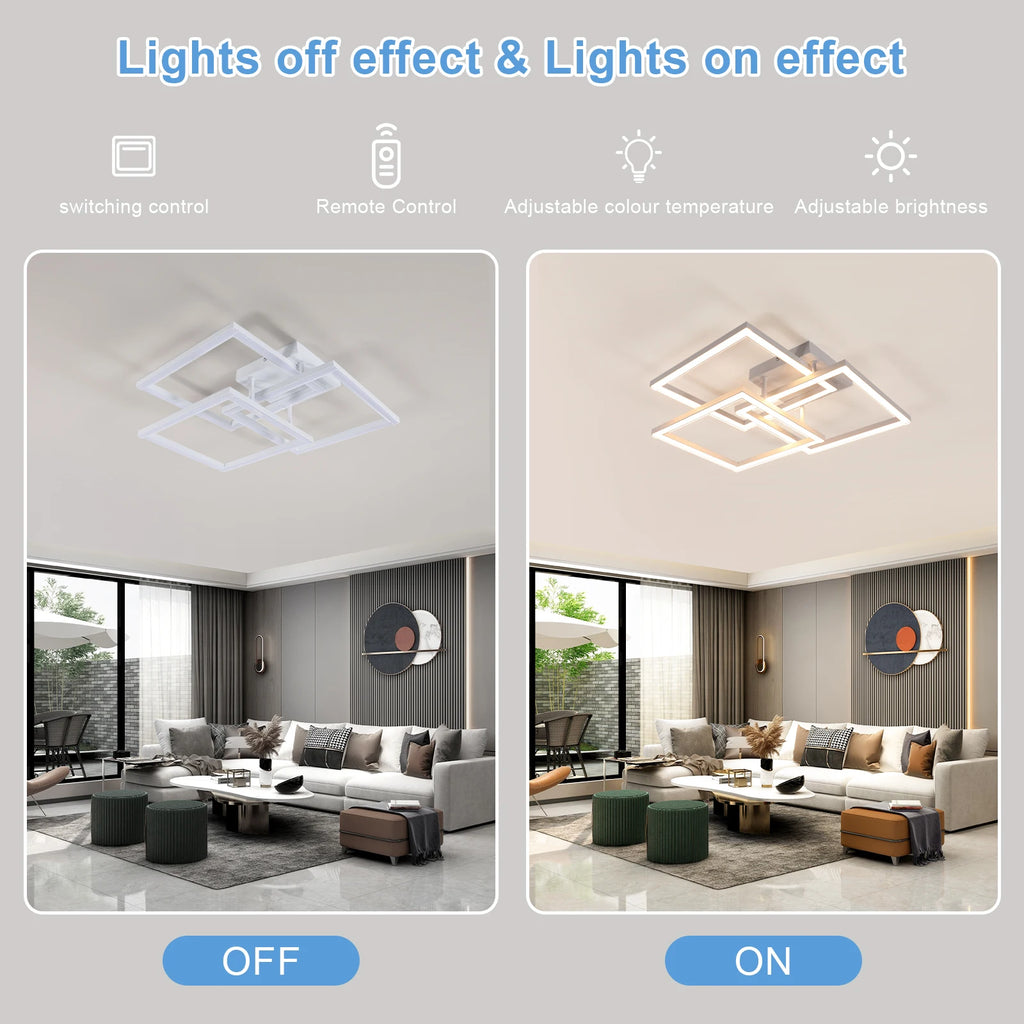 LumaRay 40W Smart Ceiling Light