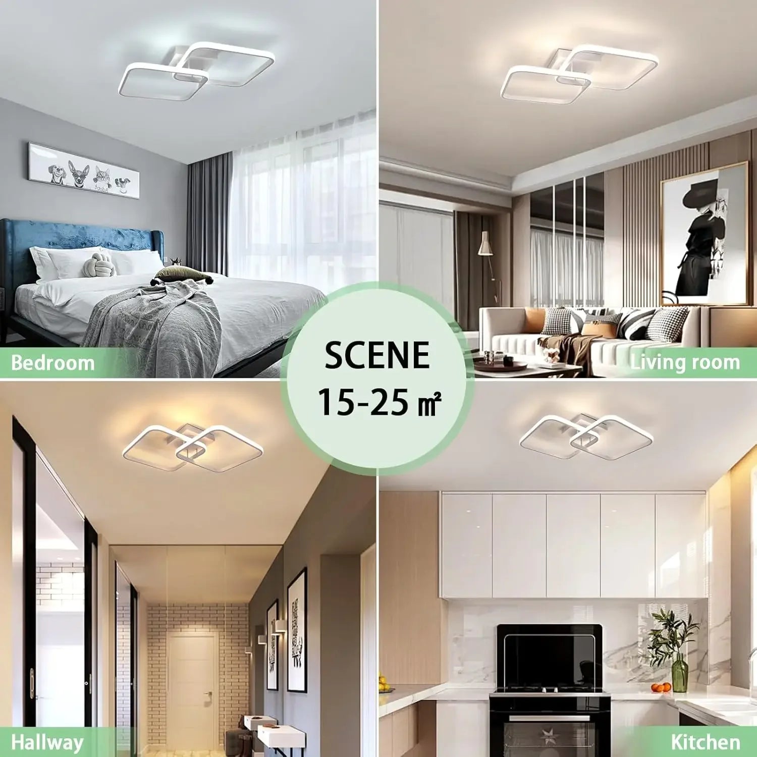 LumaSquare 50W Smart Ceiling Light