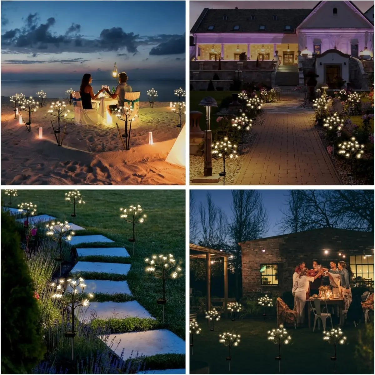 Solar Blossom Lights