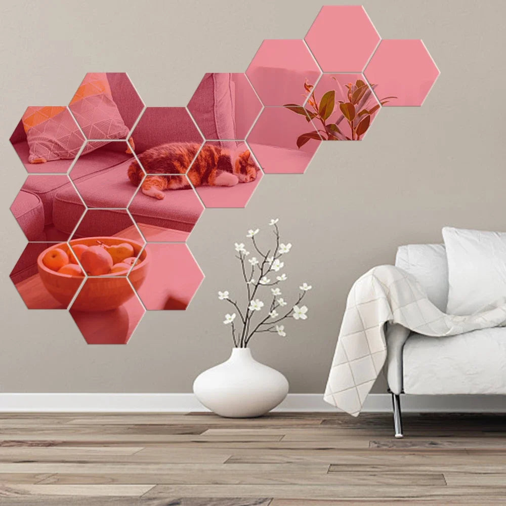 HexaGlam™ Mirror Stickers