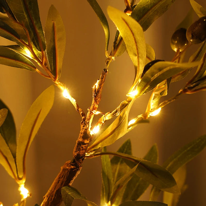 Olive Tree Lamp
