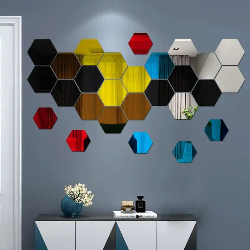 HexaGlam™ Mirror Stickers