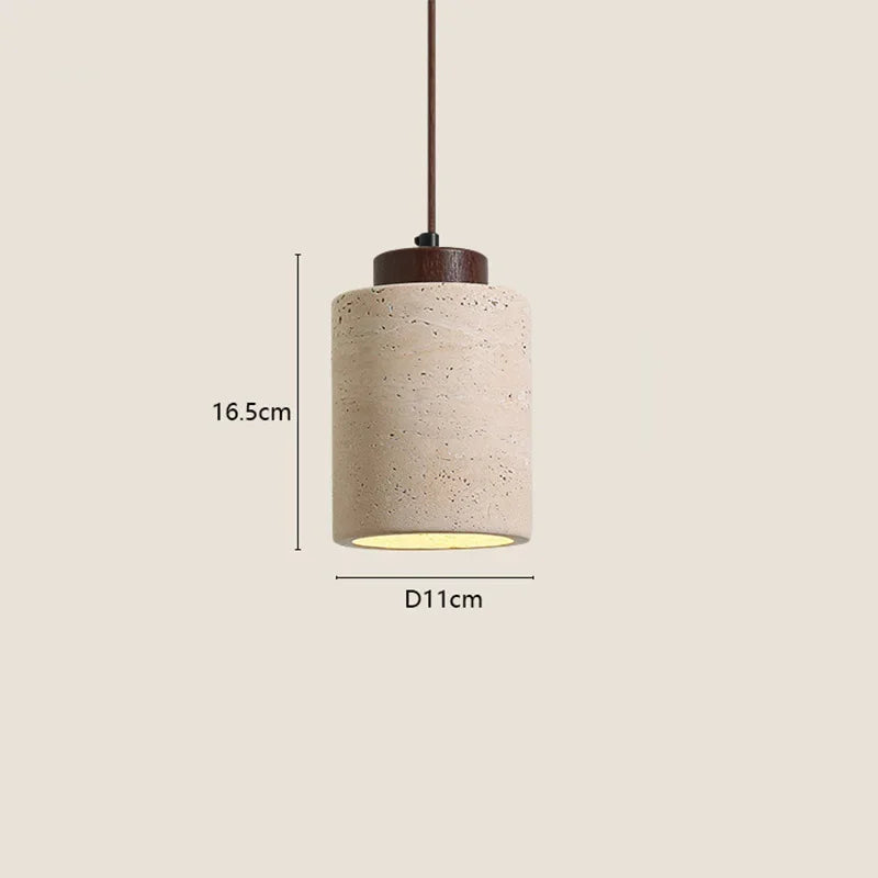 WabiGlow™ Cave Stone Pendant Light