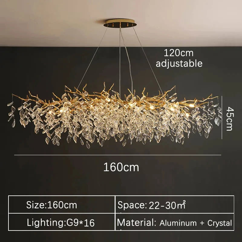 Aurelia Crystal Chandelier