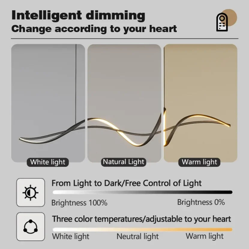 Veloa Pendant – Modern LED Elegance