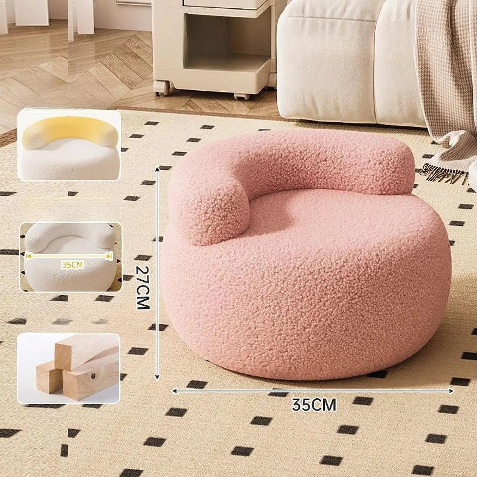 Sofa Puff Footstool