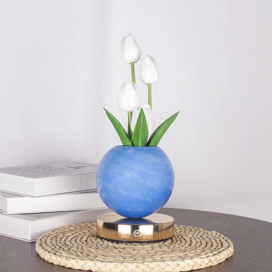 White Tulip Lamp