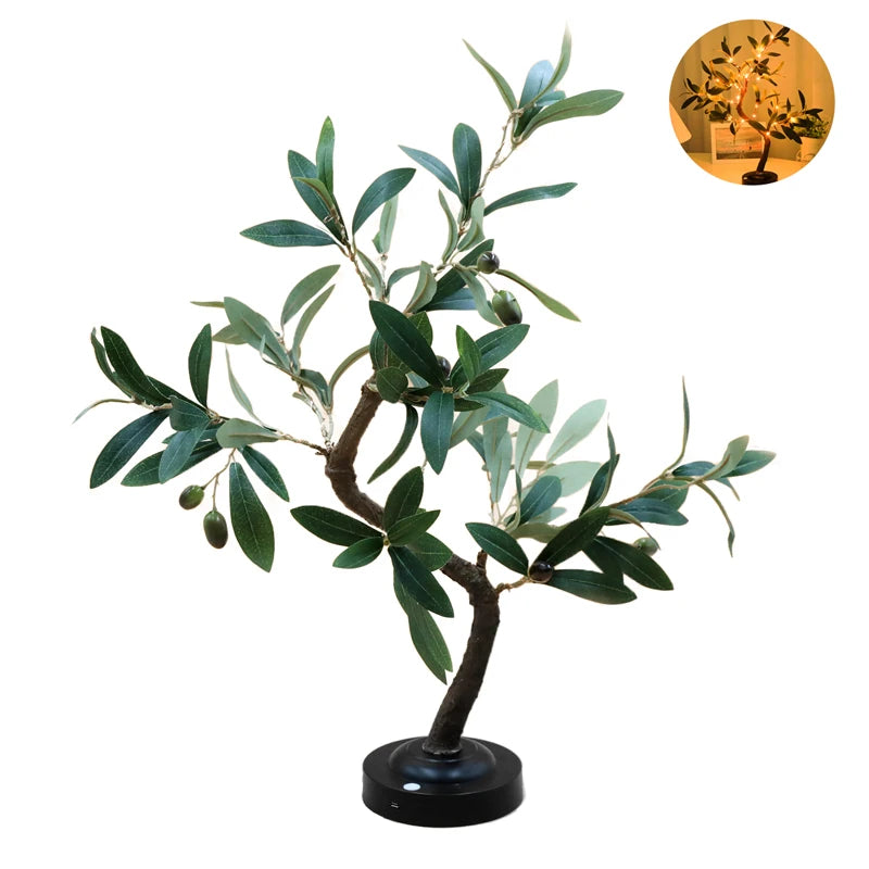 Olive Tree Lamp