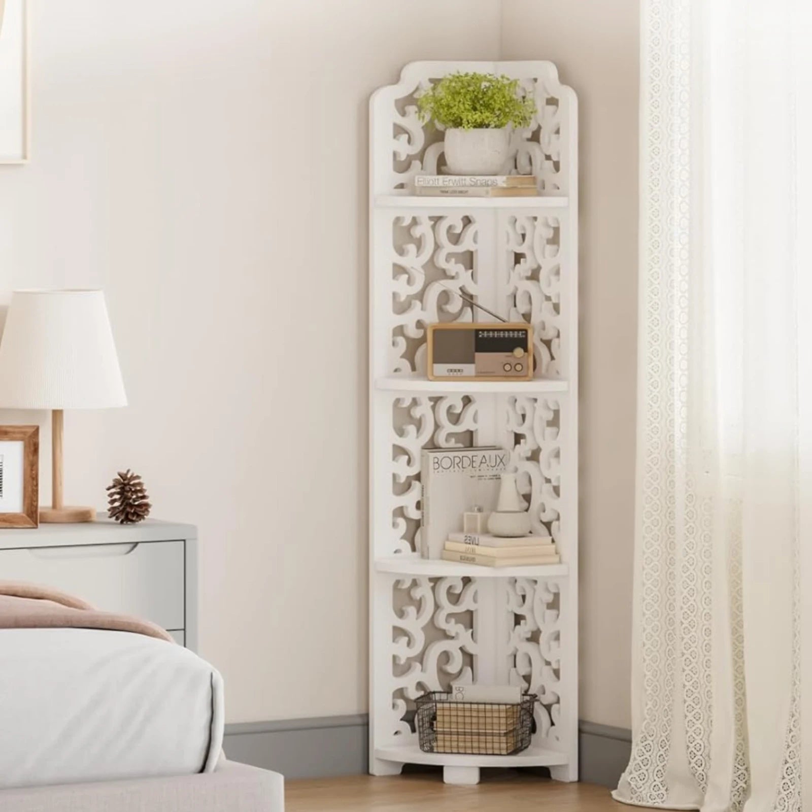 EFAN Minimalist Corner Shelf