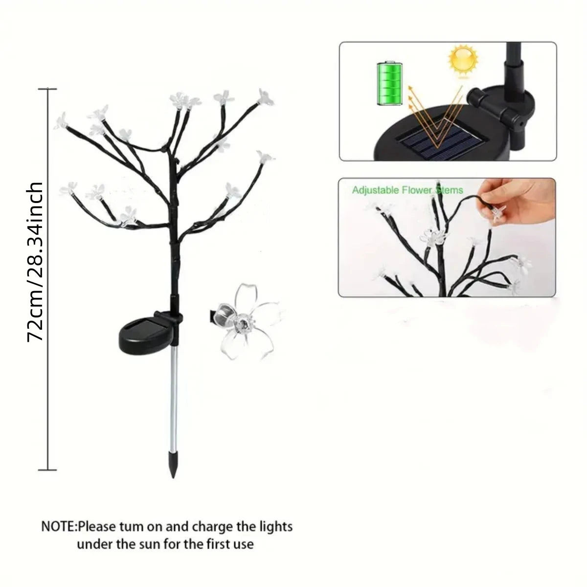 Solar Blossom Lights
