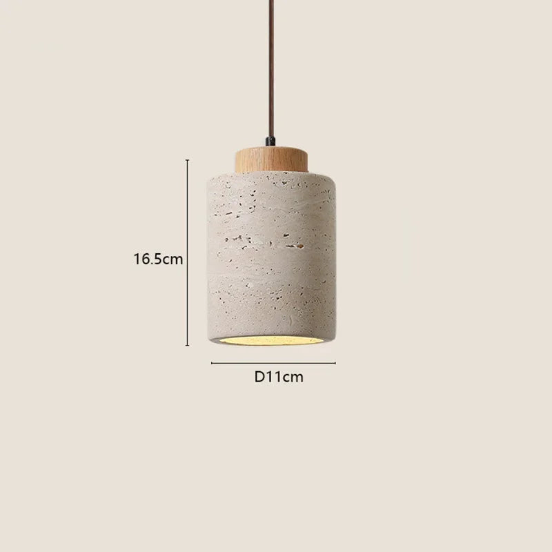 WabiGlow™ Cave Stone Pendant Light