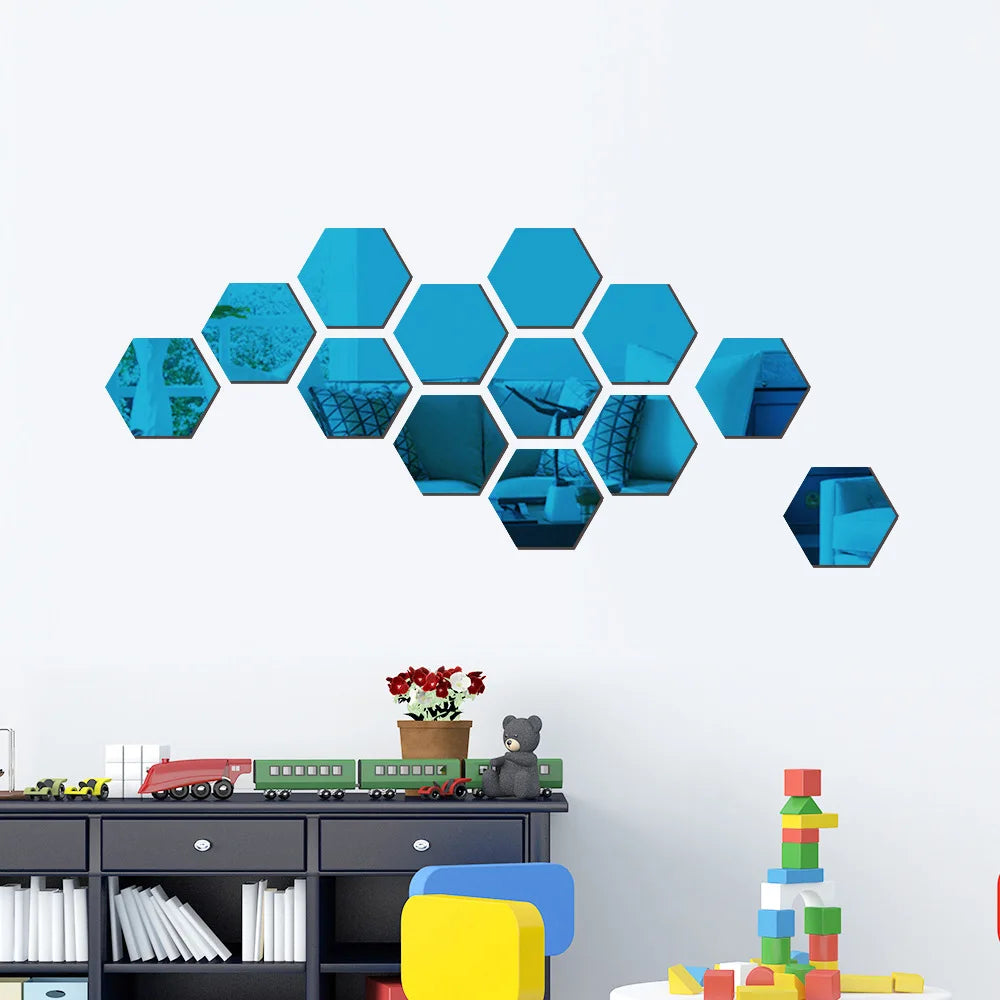 HexaGlam™ Mirror Stickers
