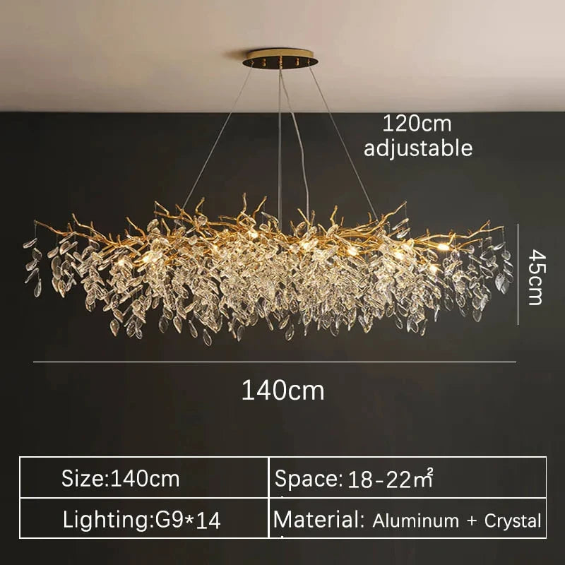Aurelia Crystal Chandelier