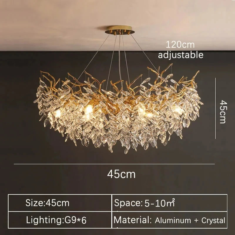 Aurelia Crystal Chandelier