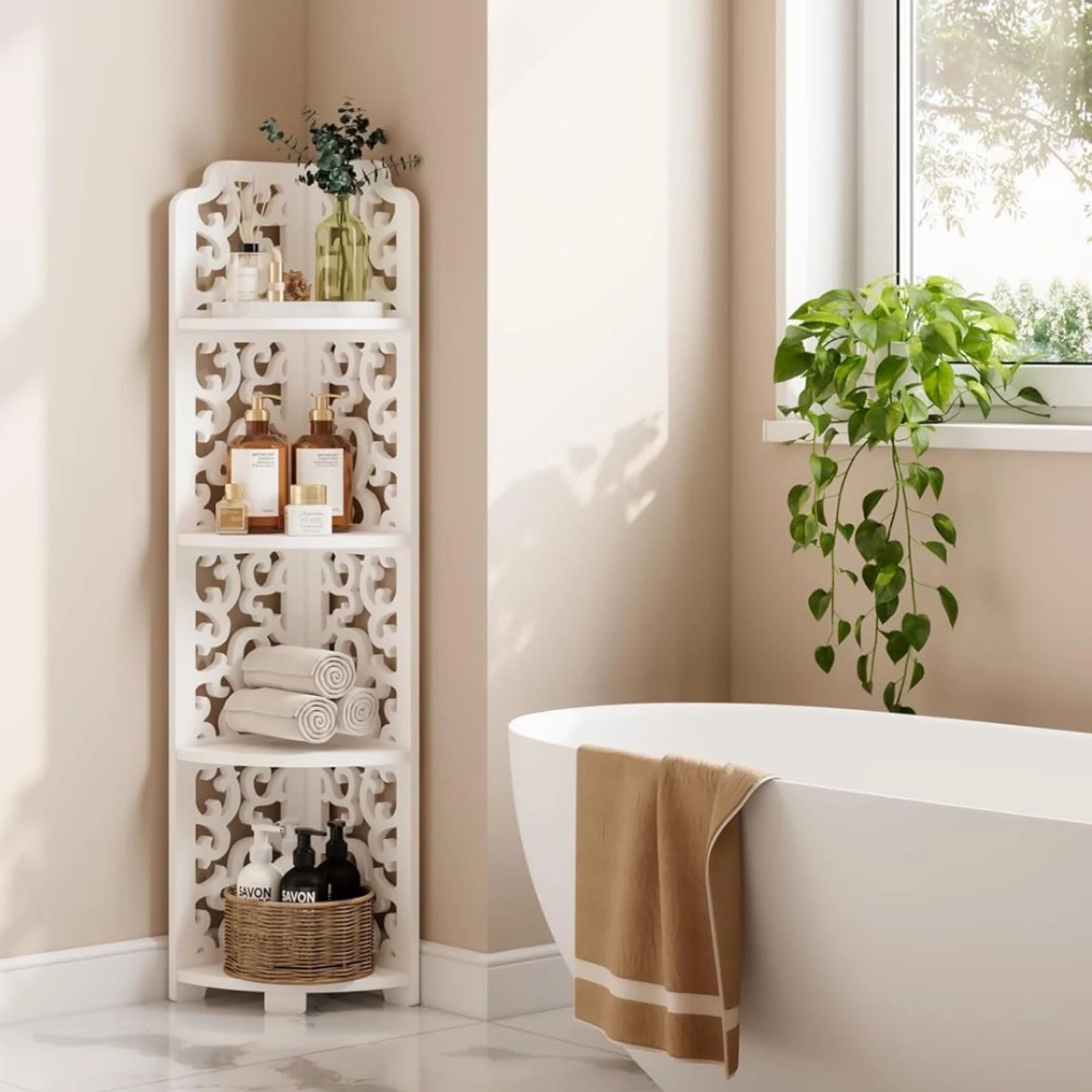 EFAN Minimalist Corner Shelf