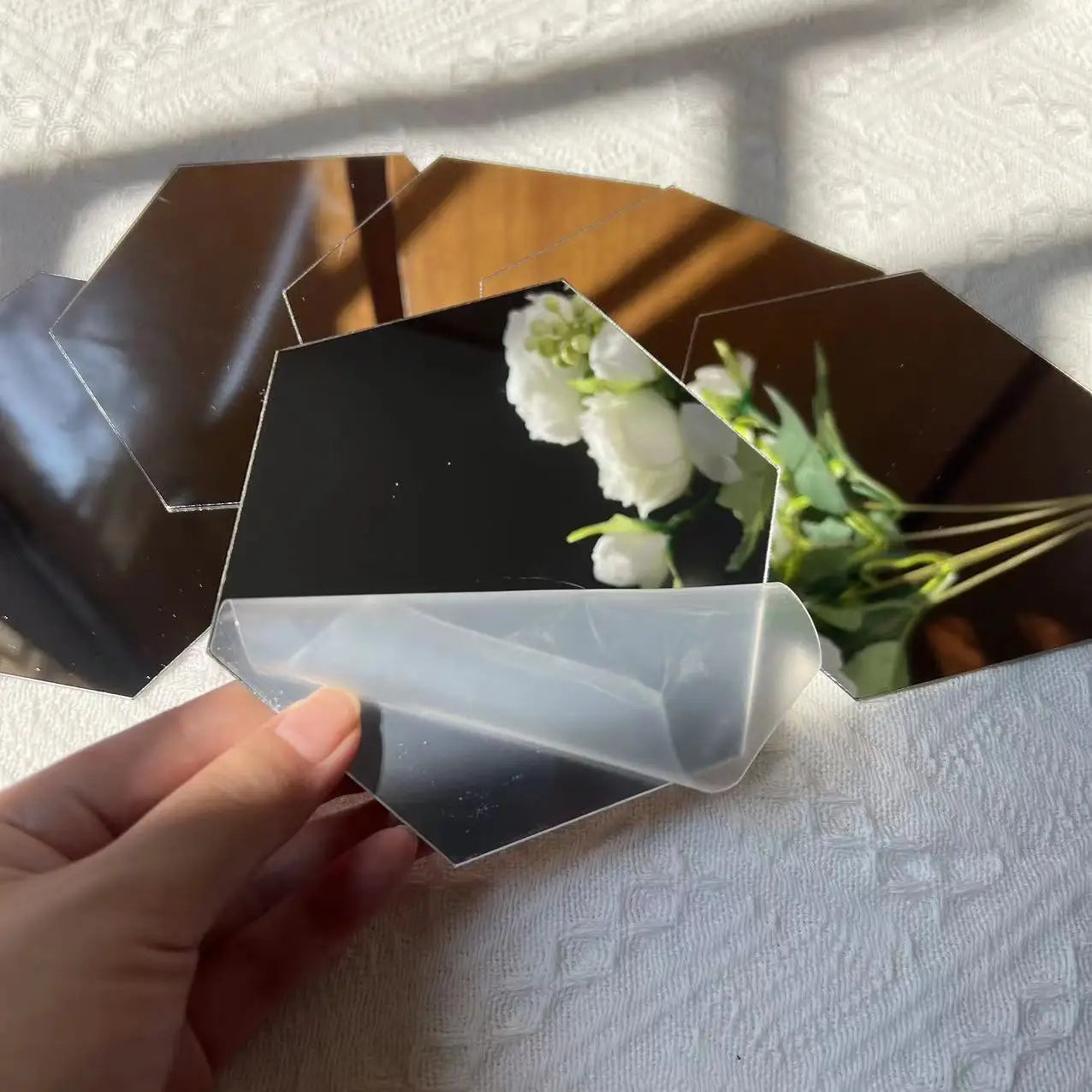 HexaGlam™ Mirror Stickers