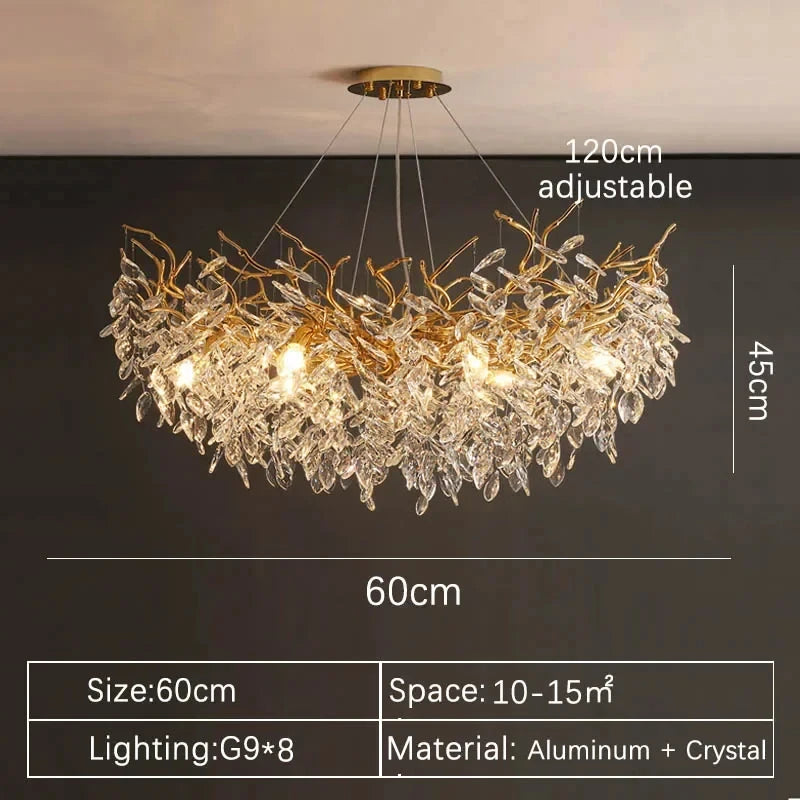 Aurelia Crystal Chandelier
